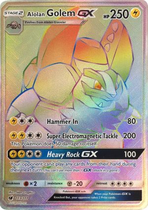 Alolan Golem GX