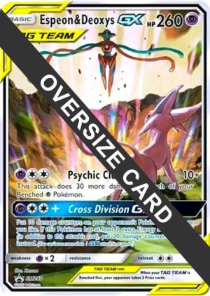 Espeon & Deoxys GX Oversized