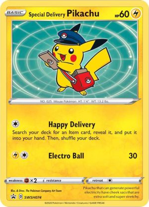 Special Delivery Pikachu