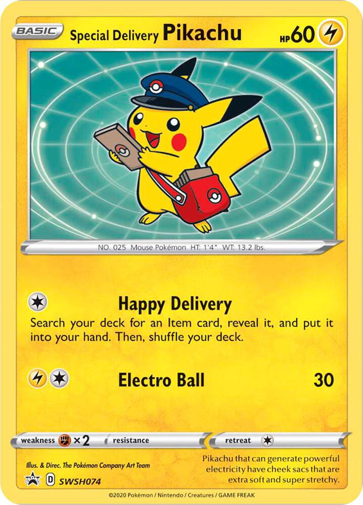 Special Delivery Pikachu