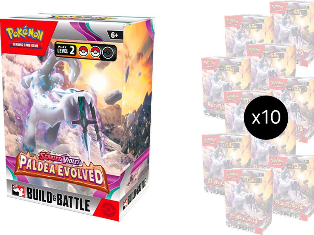 Paldea Evolved Build & Battle Box Display