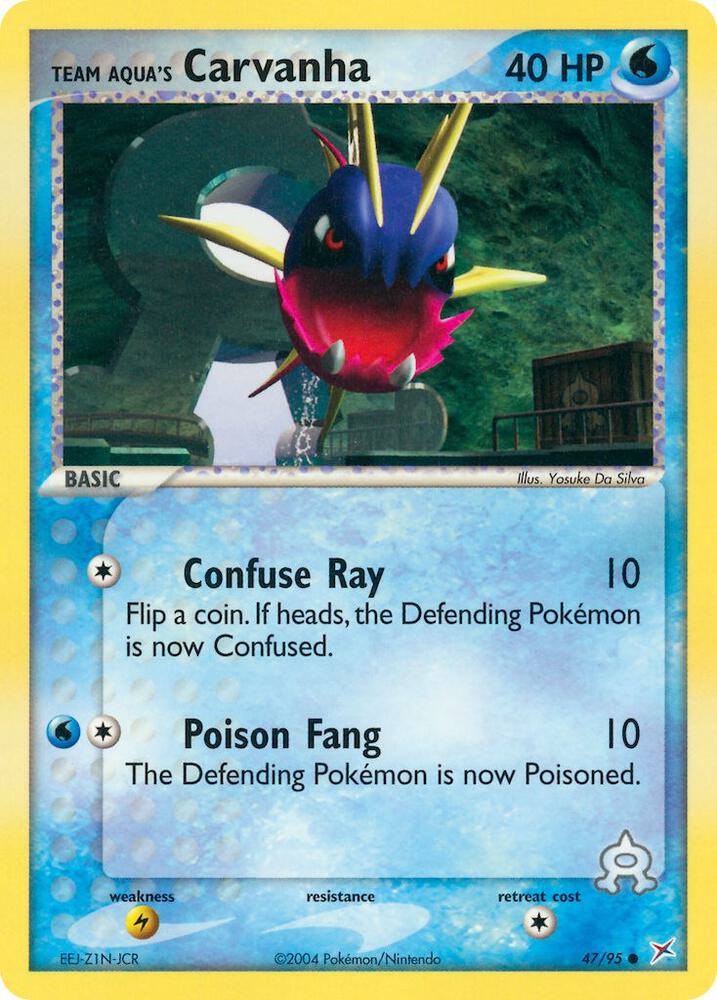 Team Aqua's Carvanha