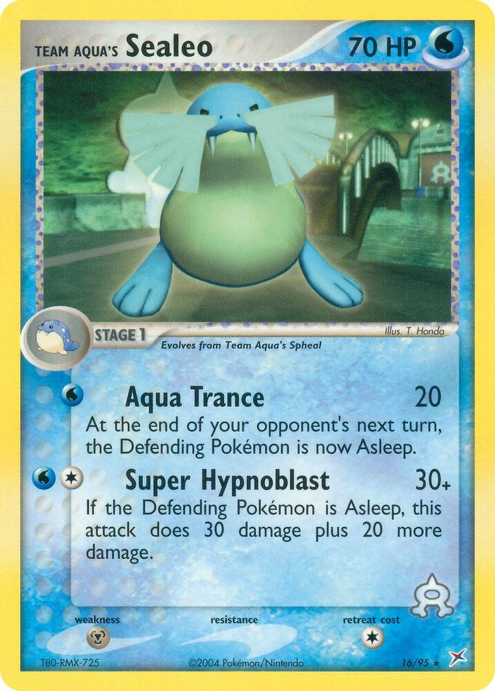 Team Aqua's Sealeo