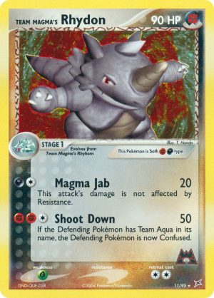 Team Magma's Rhydon