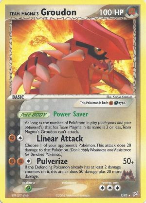 Team Magma's Groudon